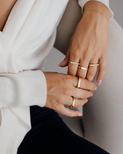 LUAMAYA Slim Edge Ring