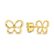 Ohrstecker Schmetterling Gold 585 57860