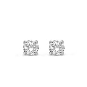 Ohrstecker mit Zirkonia 4mm Weißgold 585 57620
