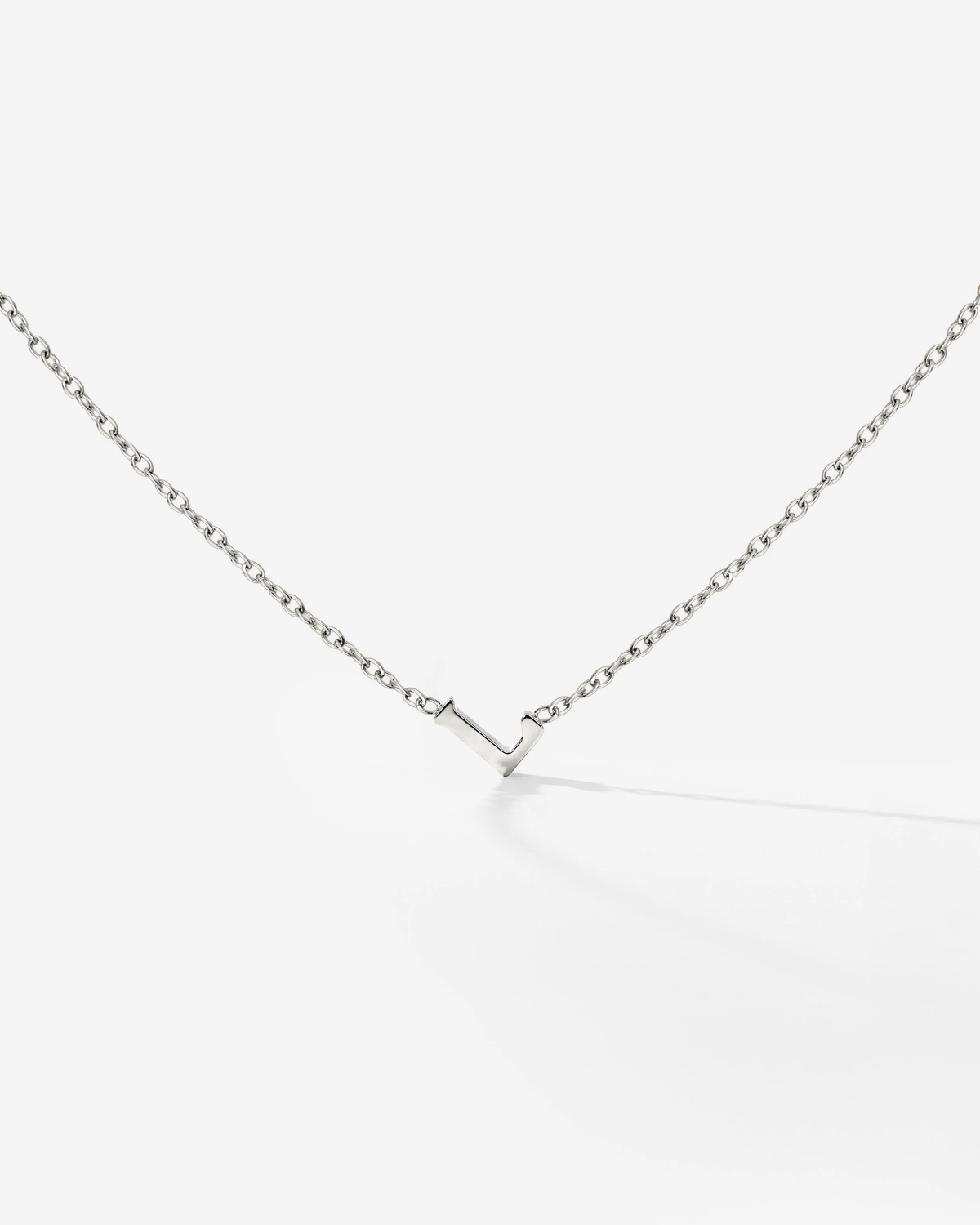 LUAMAYA Tiny Letter Necklace