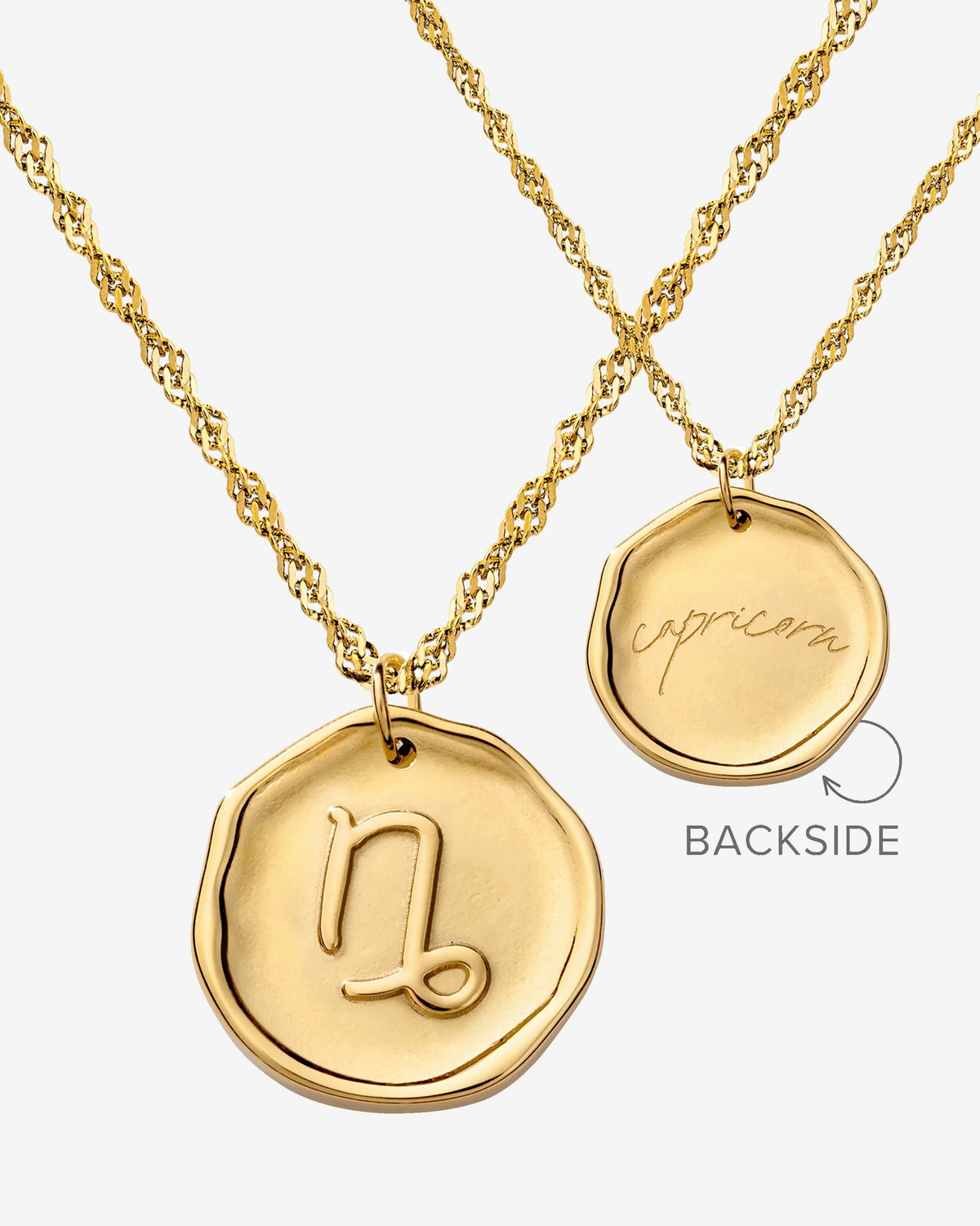 LUAMAYA Zodiac Necklace Gold