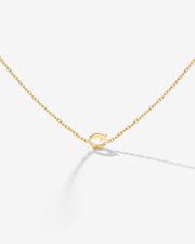 LUAMAYA Tiny Letter Necklace