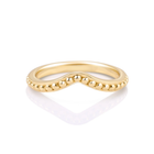 Ring aus Sterlingsilber und Gelbgold in Form eines Ethno-Pfeils RI-10089GP