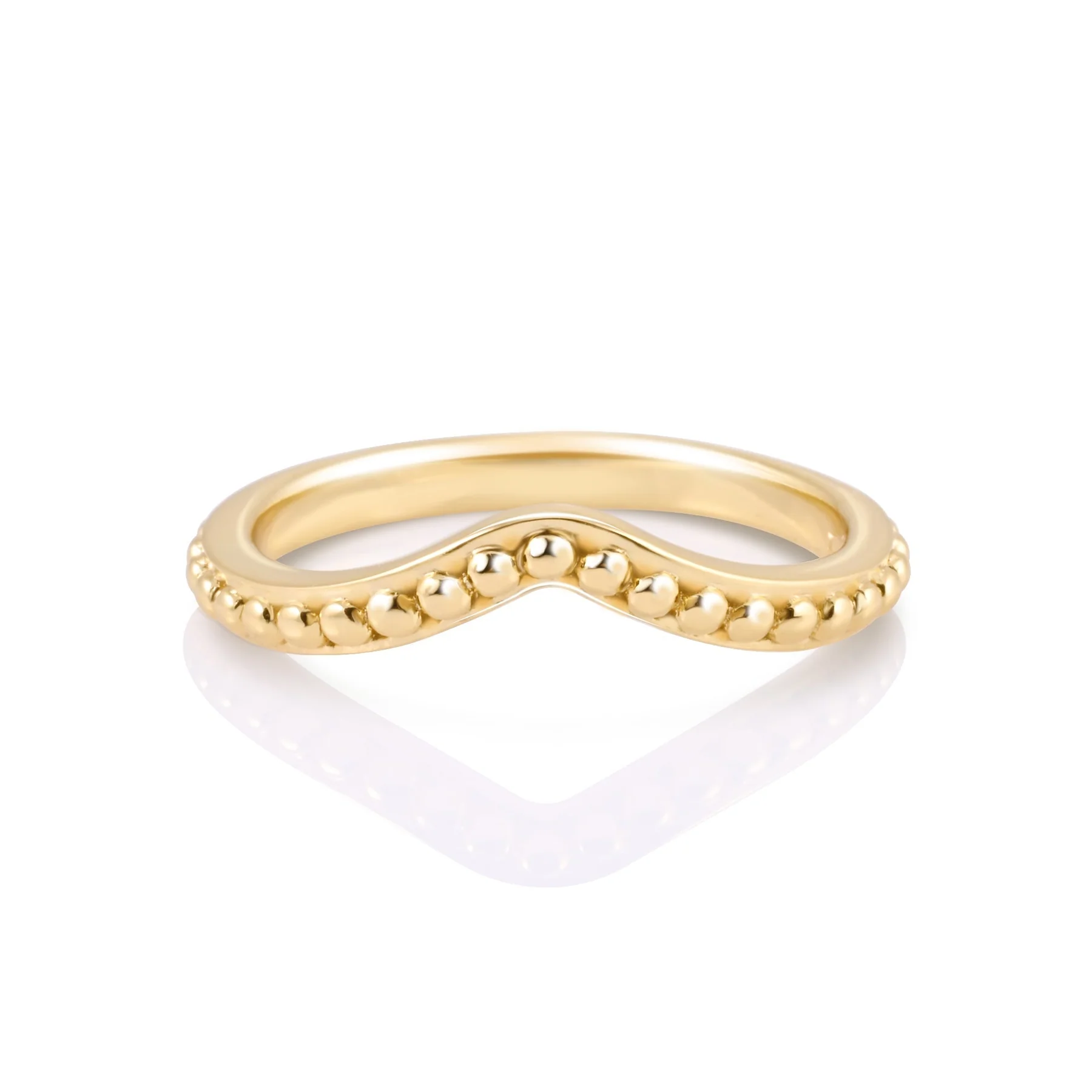 Ring aus Sterlingsilber und Gelbgold in Form eines Ethno-Pfeils RI-10089GP-48