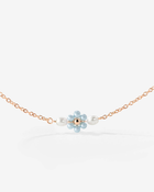 LUAMAYA Forever Blue Daisy Necklace