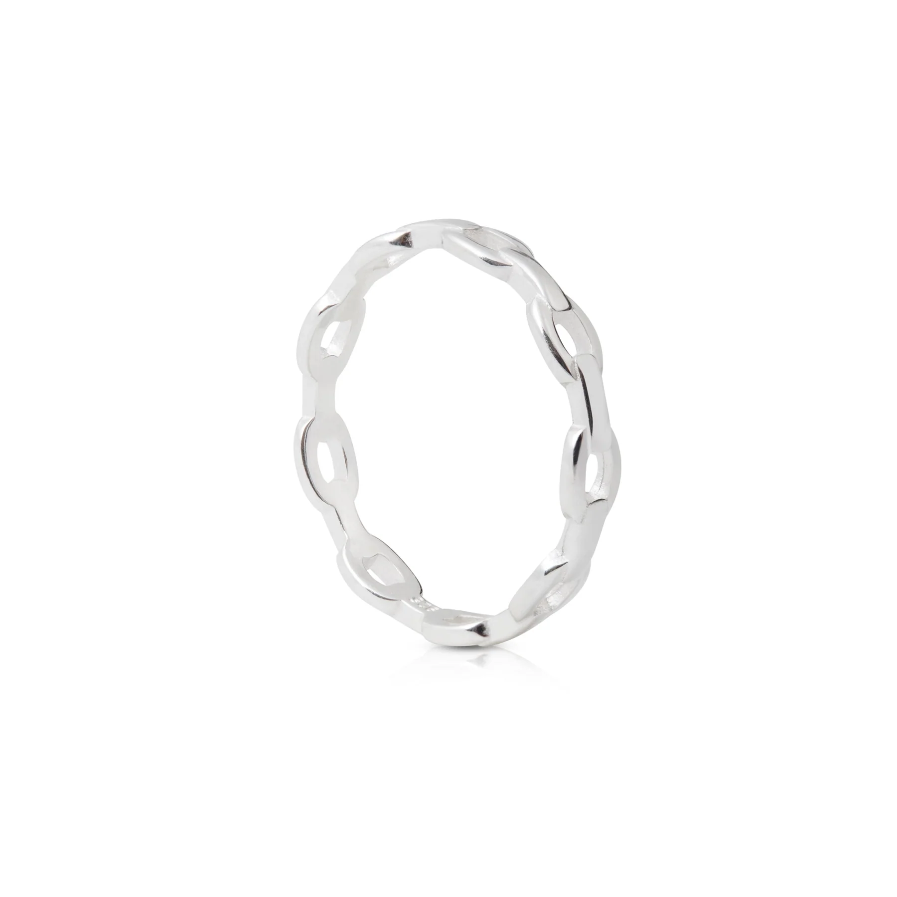 Ring aus Sterlingsilber mit maritimen Gliedern RI-10012P
