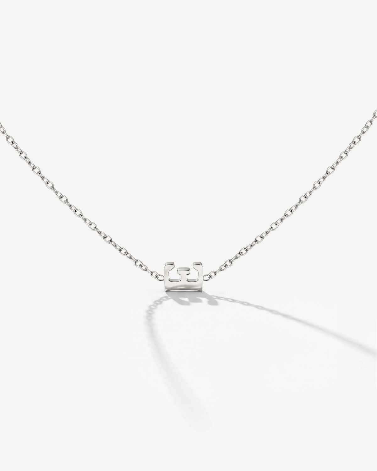 LUAMAYA Tiny Letter Necklace