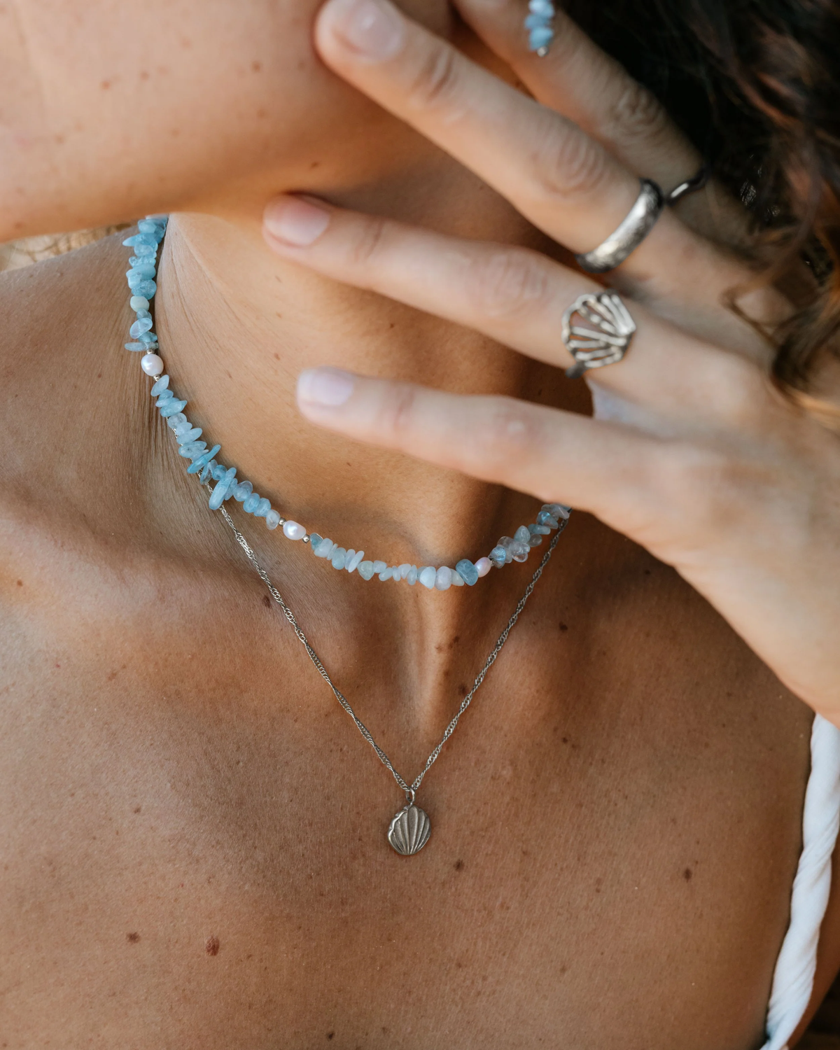 LUAMAYA Seafoam Necklace