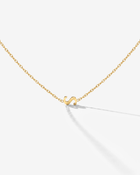 LUAMAYA Tiny Letter Necklace