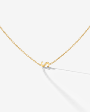 LUAMAYA Tiny Letter Necklace