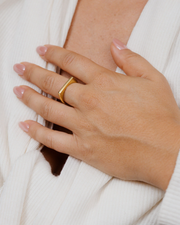 LUAMAYA Slim Edge Ring