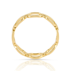 Ring aus Sterlingsilber im Kettenstil RI-10066GP