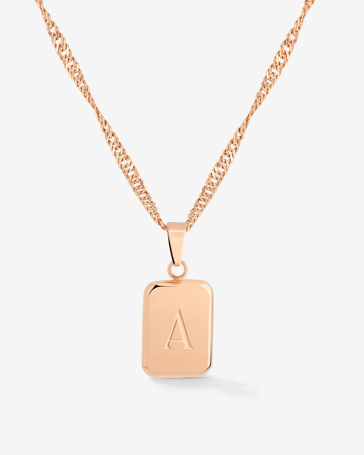 LUAMAYA Letter Necklace