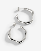 LUAMAYA Solar Wave Hoop Studs Large