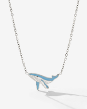 LUAMAYA Blue Whale Necklace