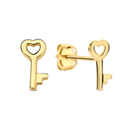 Ohrstecker Schlüssel Gold 585 57870