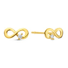 Ohrstecker Endless mit Zirkonia Gold 585 57816