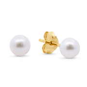 Ohrstecker Süßwasser-Zuchtperle 4 - 4,5mm Gold 585 58064