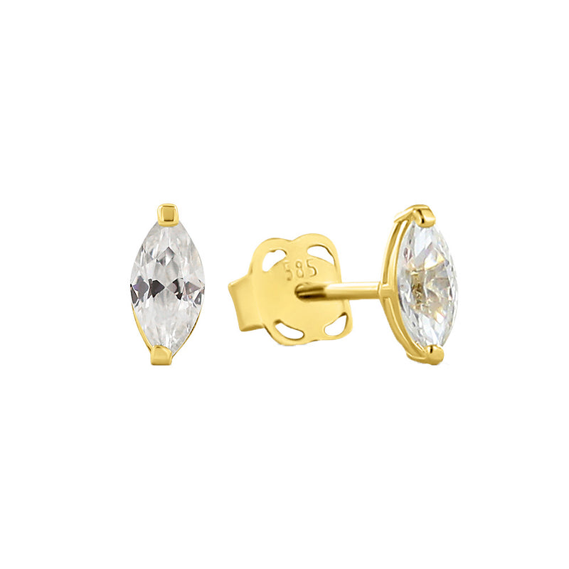 Ohrstecker Zirkonia Gold 585  57676