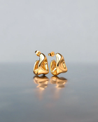 LUAMAYA Liquid Shape Studs