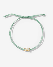 LUAMAYA Satin Lotus Bracelet