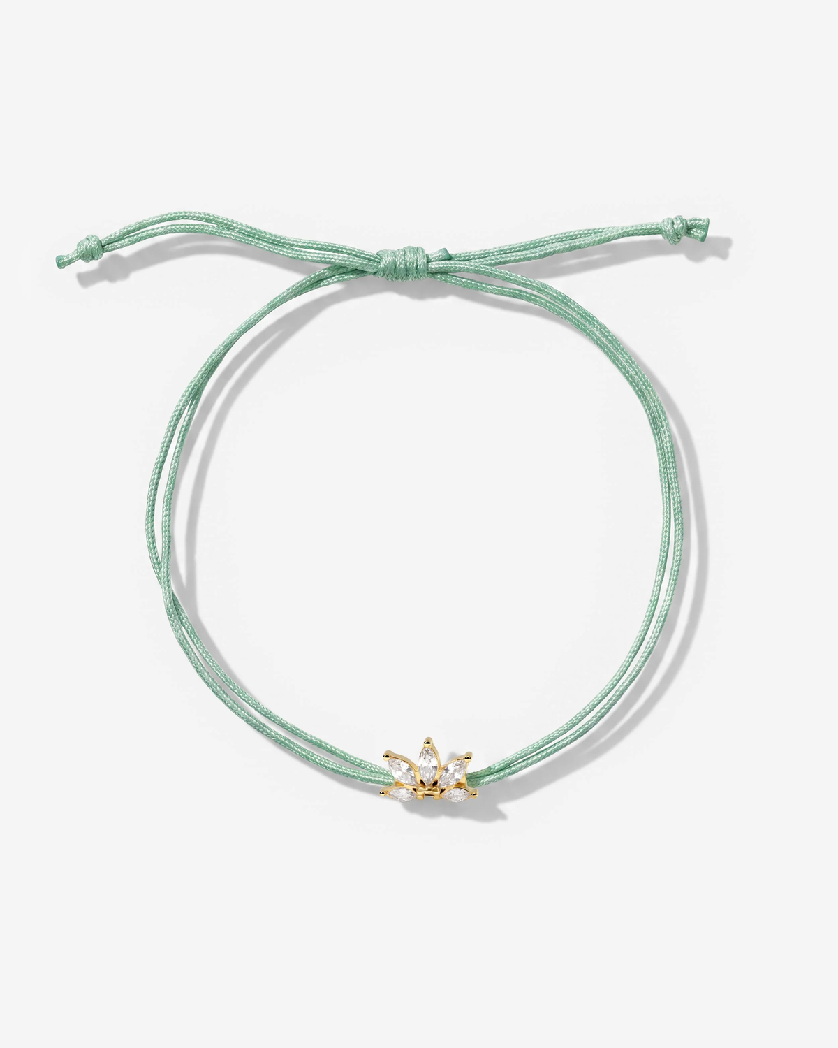 LUAMAYA Satin Lotus Bracelet