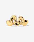 LUAMAYA Swirl Ring Gold