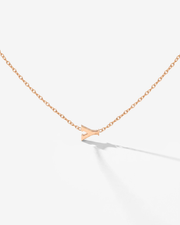 LUAMAYA Tiny Letter Necklace