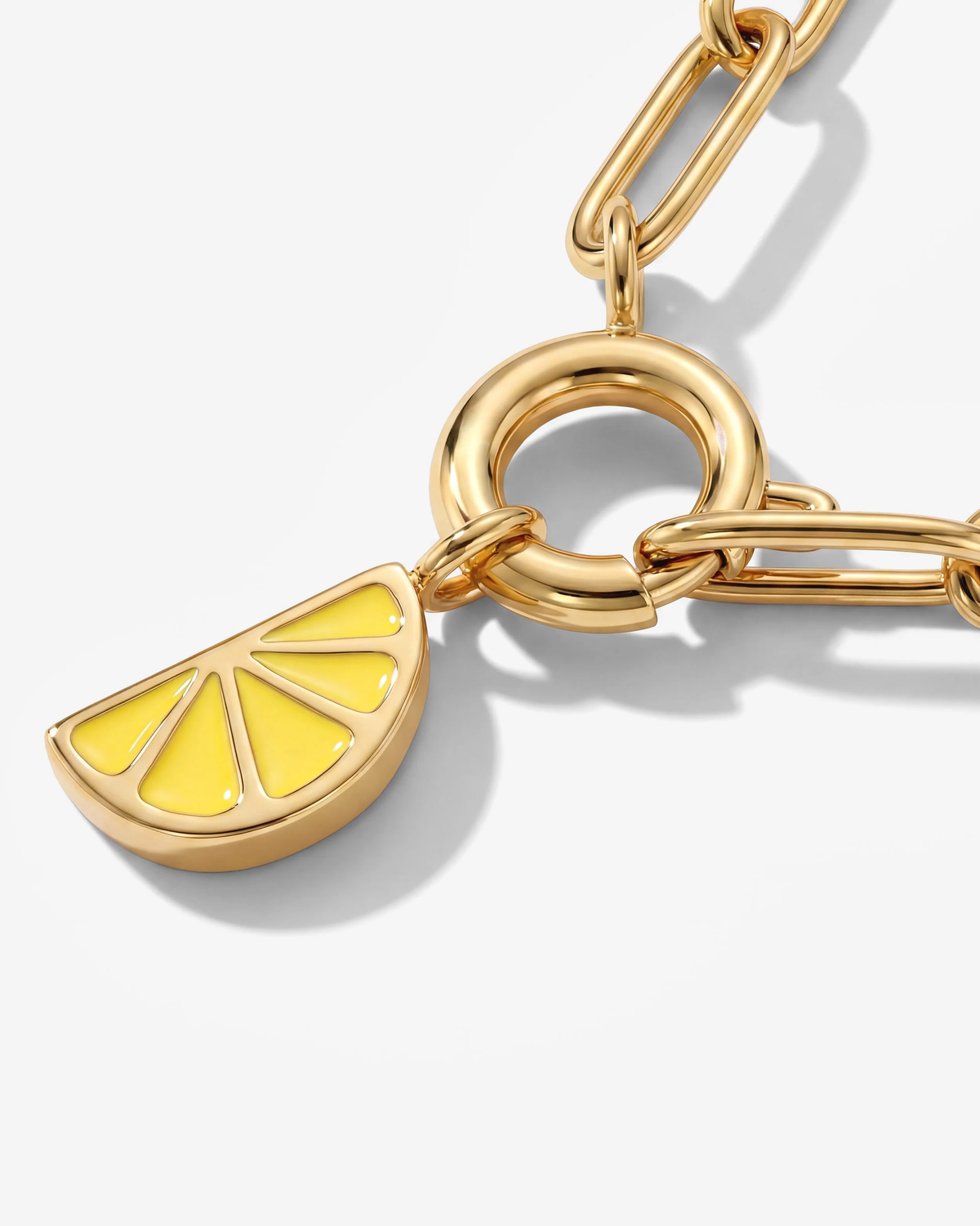 LUAMAYA Zesty Oval Links Necklace