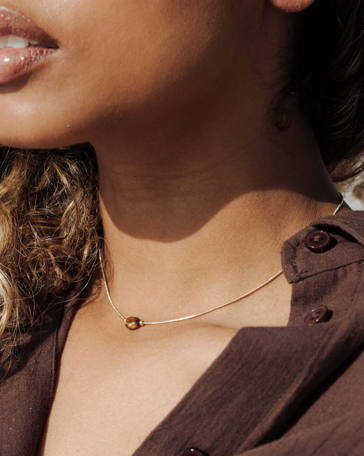 LUAMAYA Sunflare Gem Choker