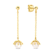 Ohrstecker Süßwasserzuchtperle Gold 585 57872
