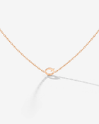 LUAMAYA Tiny Letter Necklace