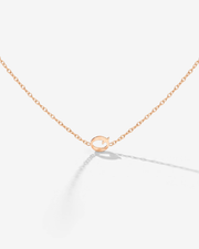 LUAMAYA Tiny Letter Necklace