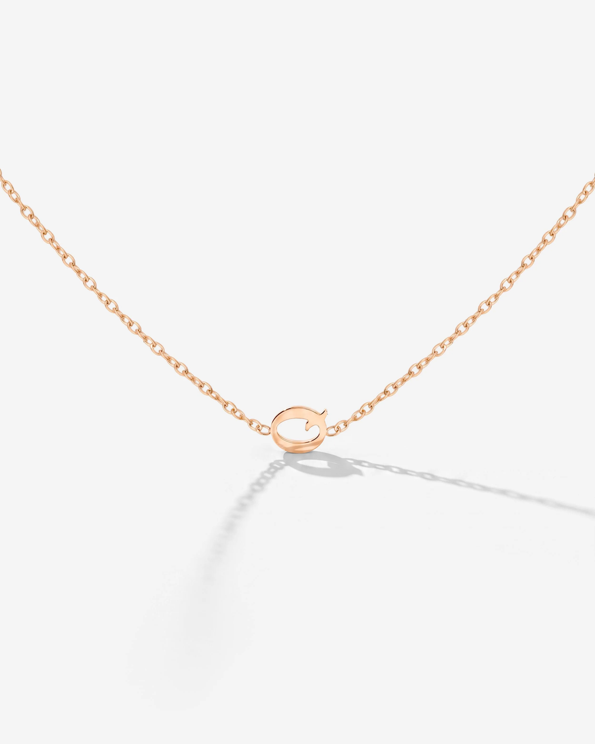 LUAMAYA Tiny Letter Necklace
