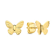 Ohrstecker Schmetterling Gold 585  57854