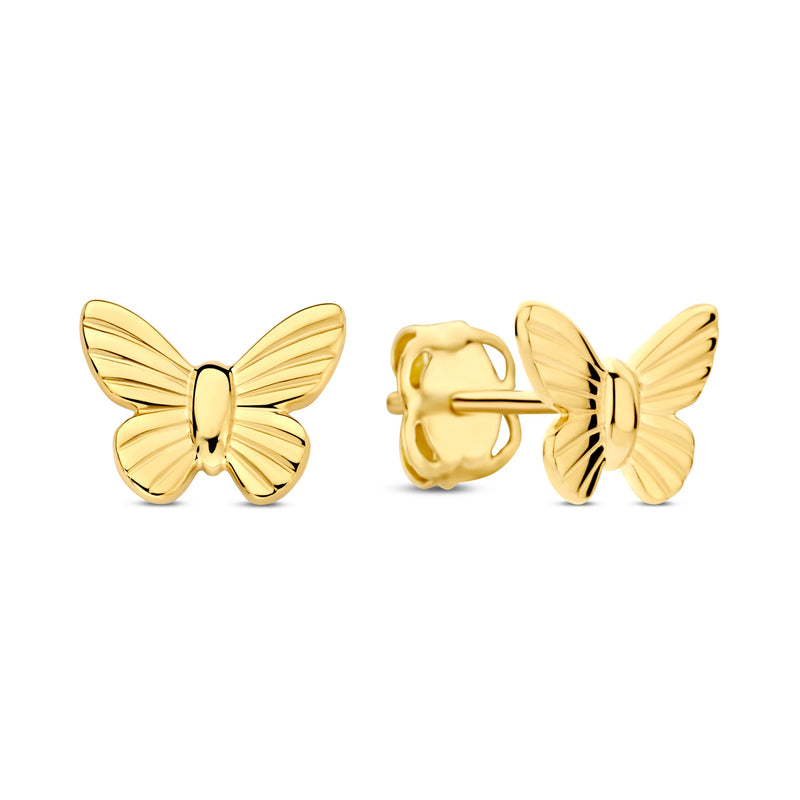 Ohrstecker Schmetterling Gold 585  57854