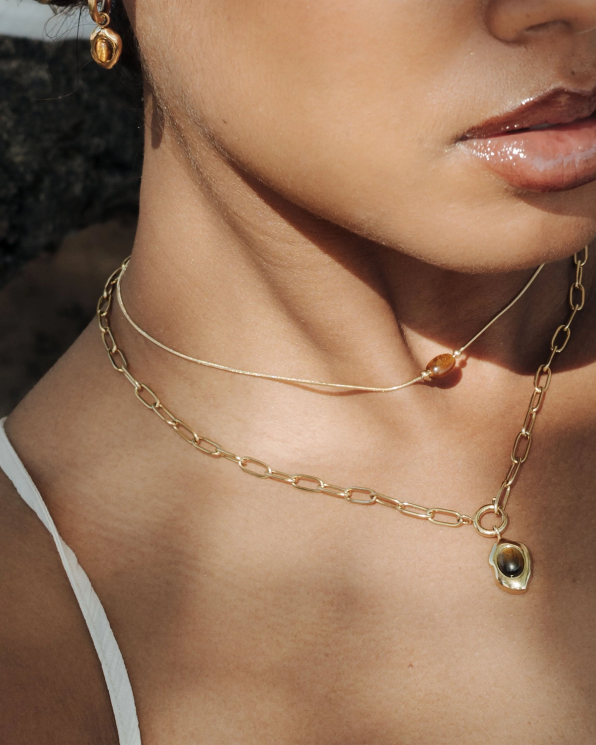 LUAMAYA Sunflare Gem Choker