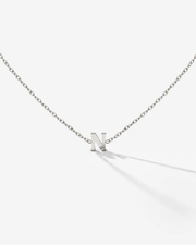 LUAMAYA Tiny Letter Necklace