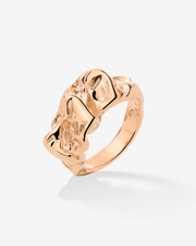 LUAMAYA Crinkled Ring