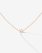 LUAMAYA Tiny Letter Necklace