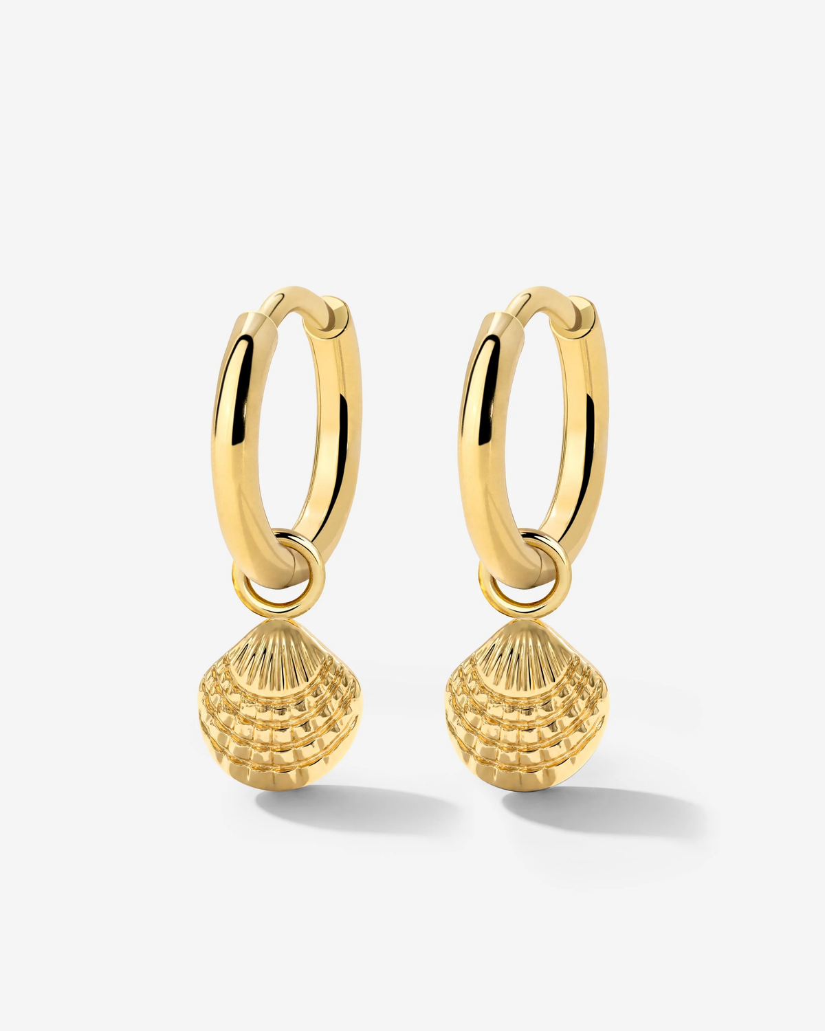 LUAMAYA Cute Shell Hoop Set