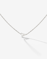 LUAMAYA Tiny Letter Necklace