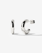 LUAMAYA Inner Light Hoop Studs