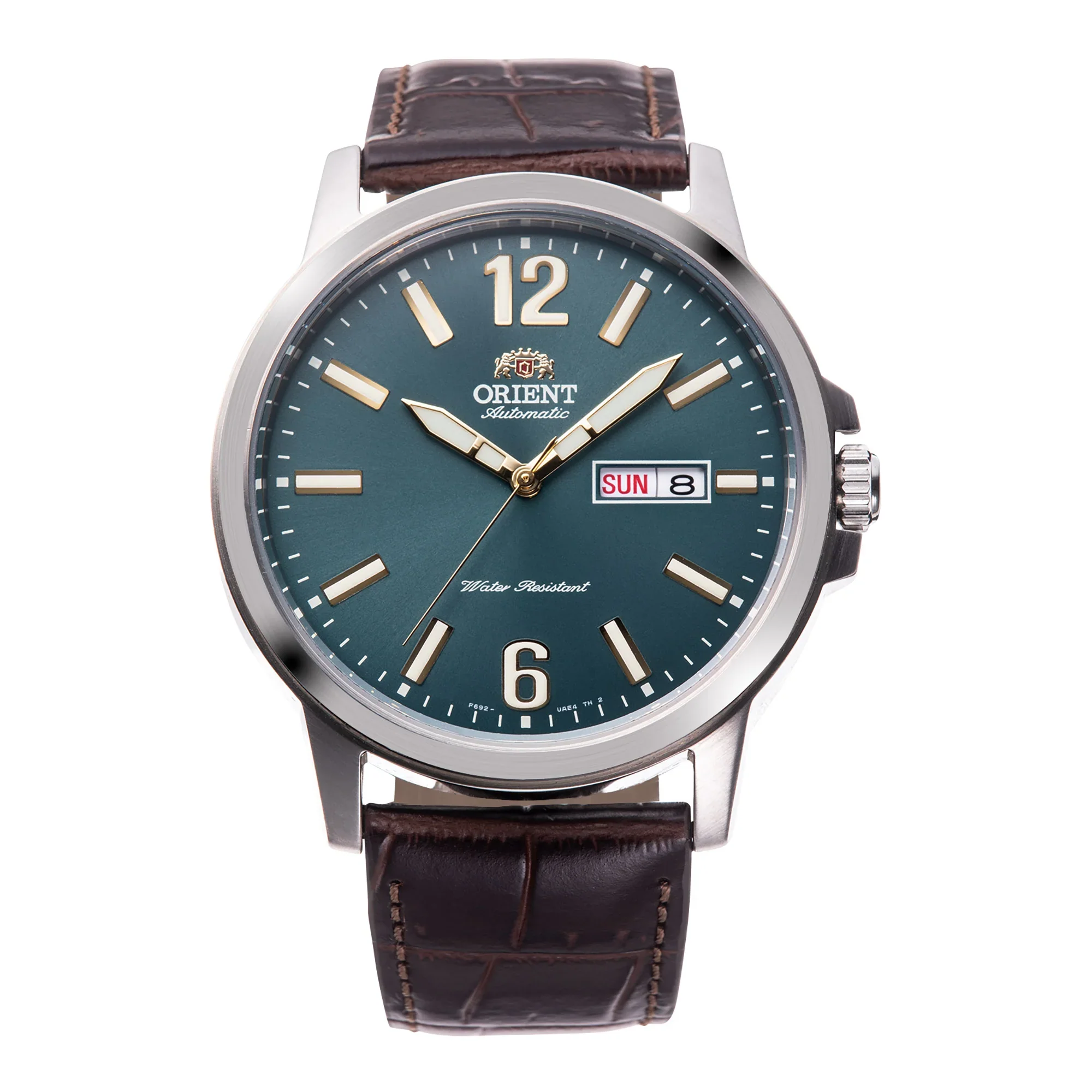 Orient Conmuter Grünes Leder RA-AA0C06E