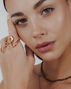 LUAMAYA Coiled Ring Gold