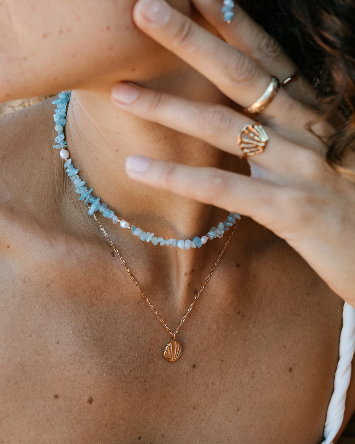 LUAMAYA Seafoam Necklace