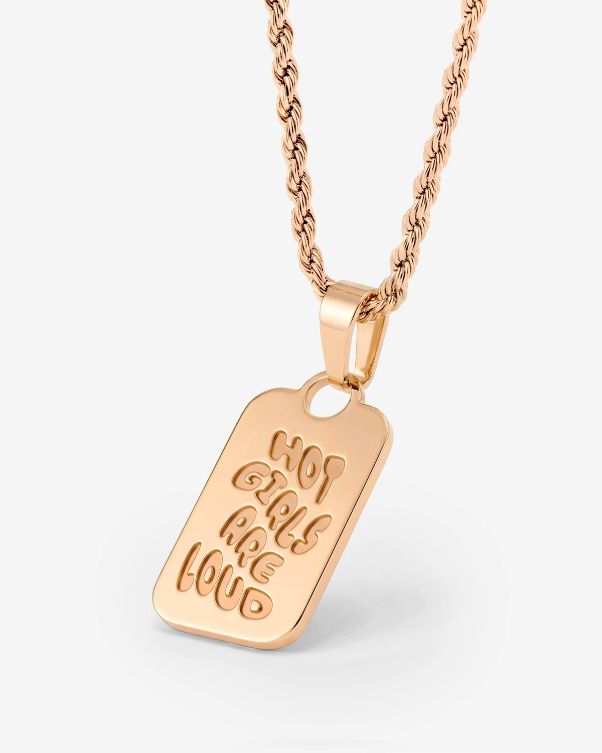 LUAMAYA Hot girls are loud Necklace