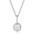 Lovebird Anhänger mit Lab Grown Brillant 0,50 ct. Weißgold 585 B683