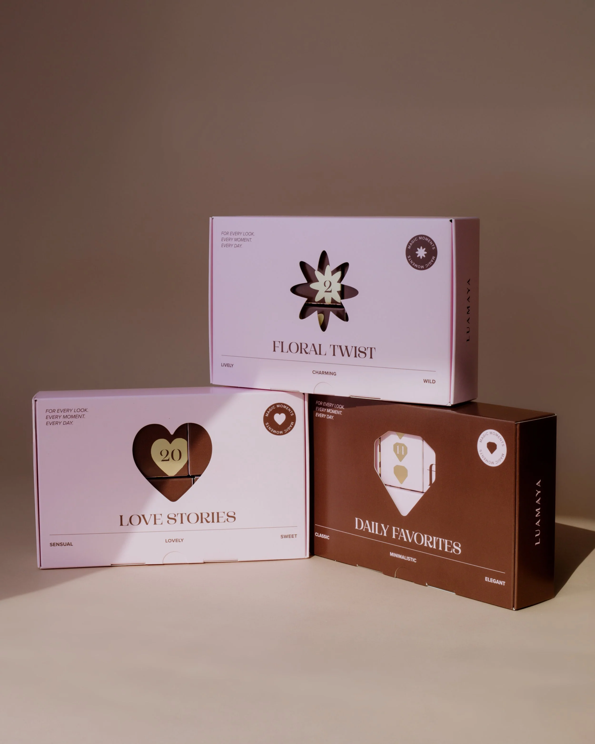 LUAMAYA Magic Moments Adventskalender 2026 Silber