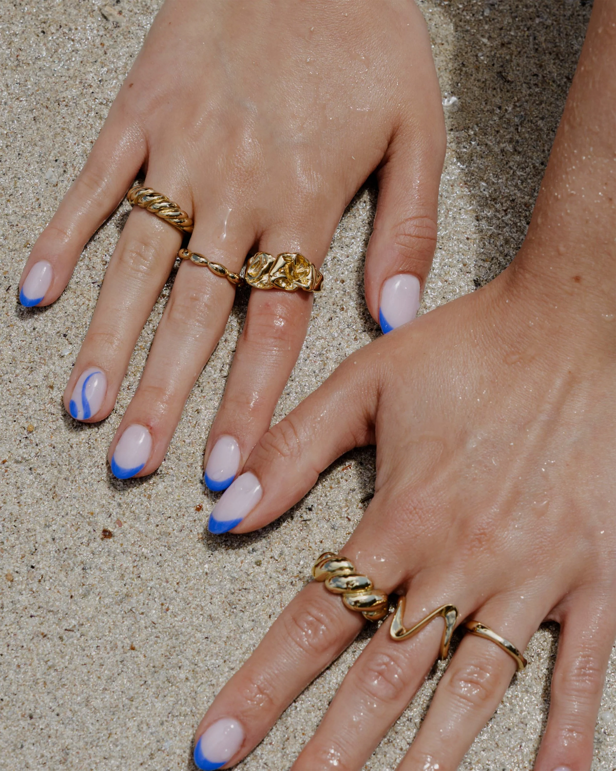 LUAMAYA Crinkled Ring
